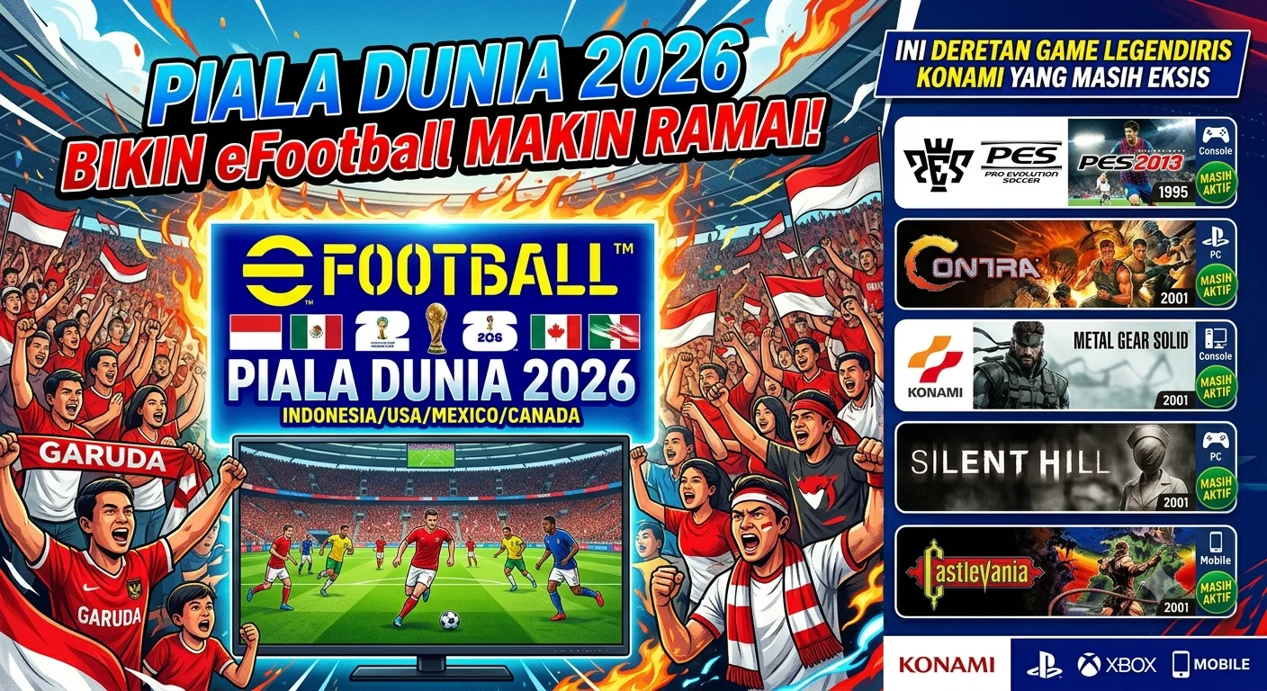 Piala Dunia 2026 Bikin eFootball Makin Ramai